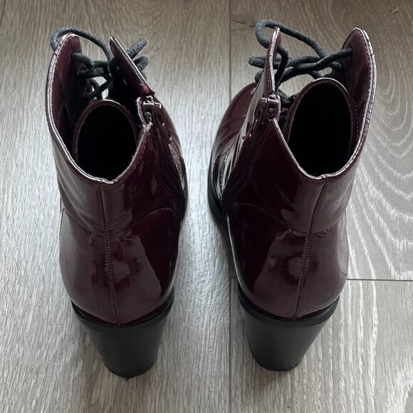 Forever21 Patent Leather Boots - Picture 4 of 6